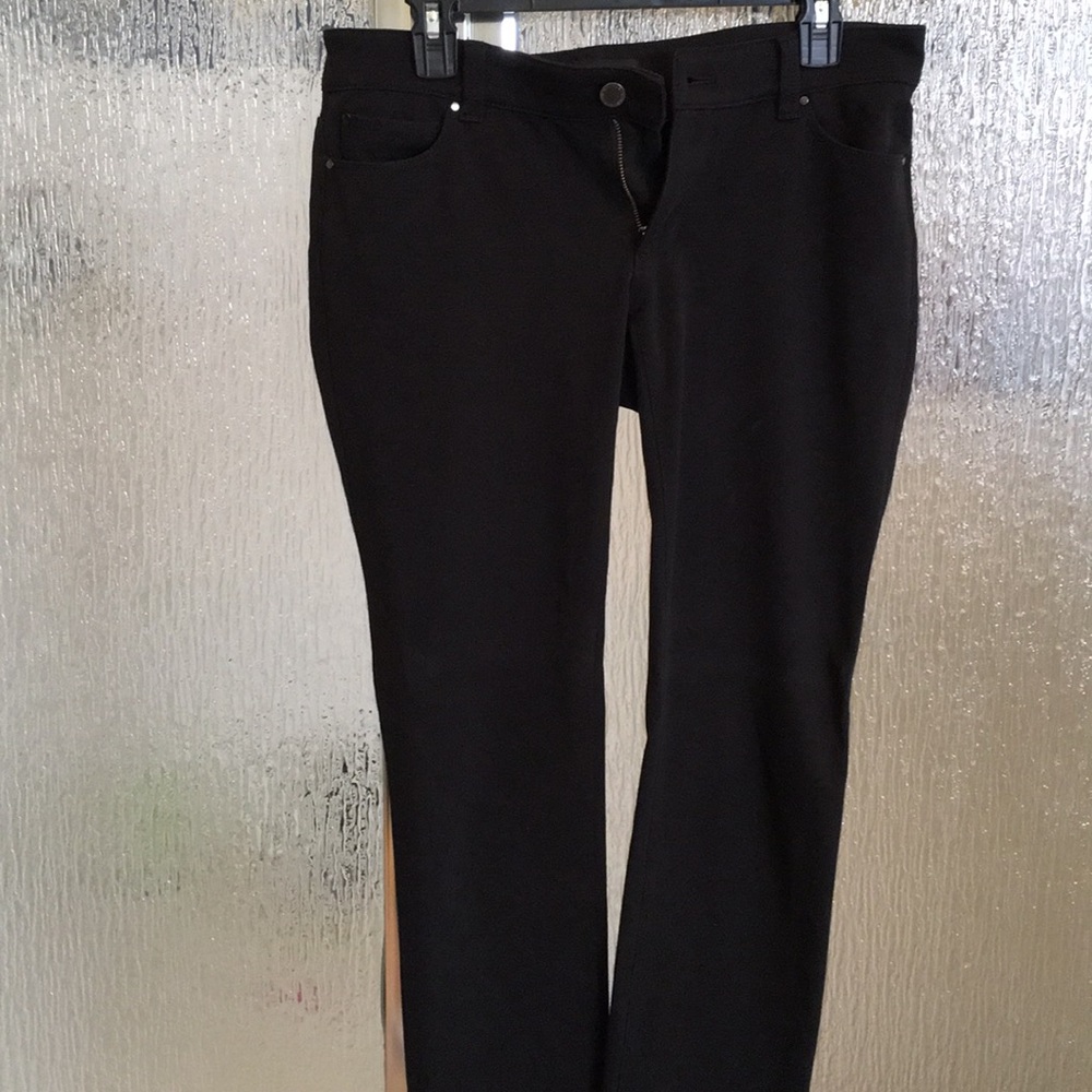 Ann Taylor black straight leg pants